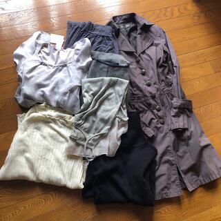 レディース洋服7点　モノトーン　ダークトーン(セット/コーデ)