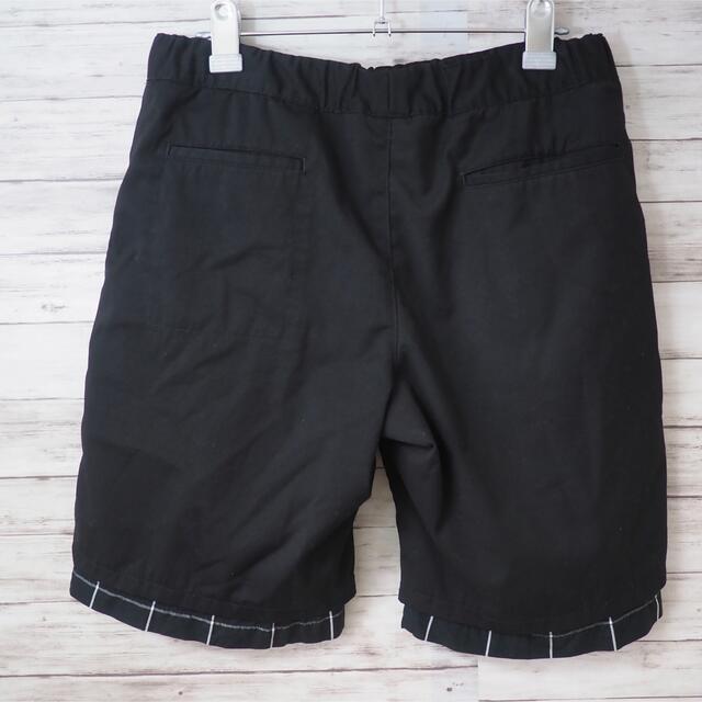 uniform experiment(ユニフォームエクスペリメント)のU.E. 16SS Fake Layered Shorts メンズのパンツ(ショートパンツ)の商品写真