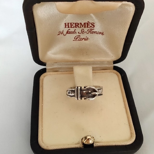 プレゼントを選ぼう！ Hermes - エルメス　指輪　シルバー リング(指輪)