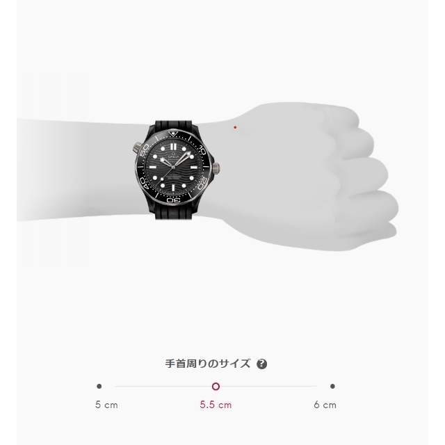 OMEGA オメガ シーマスター ダイバー 300M コーアクシャル マスター メンズの時計(腕時計(アナログ))の商品写真