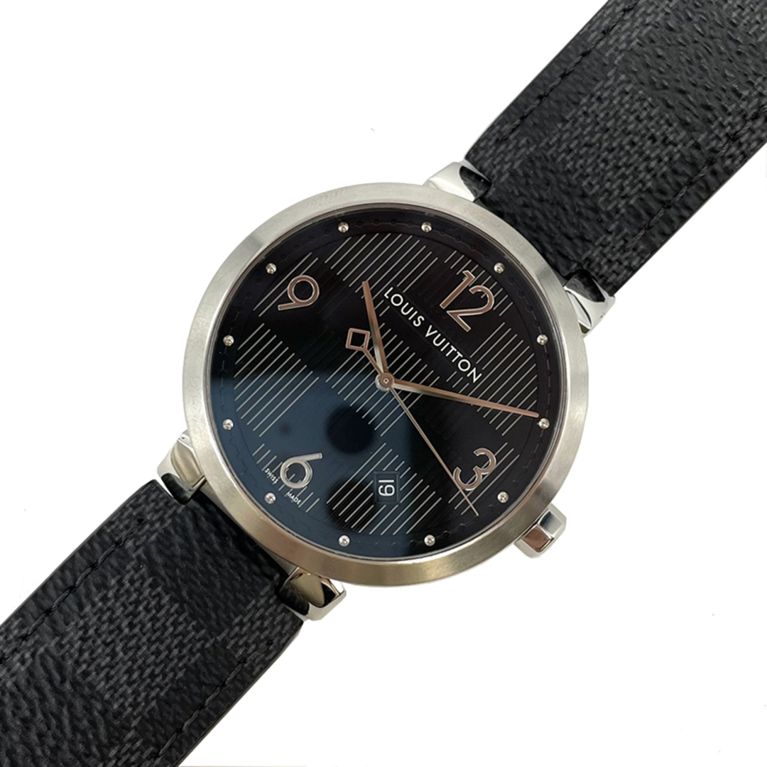 Louis Vitton Black leather watch