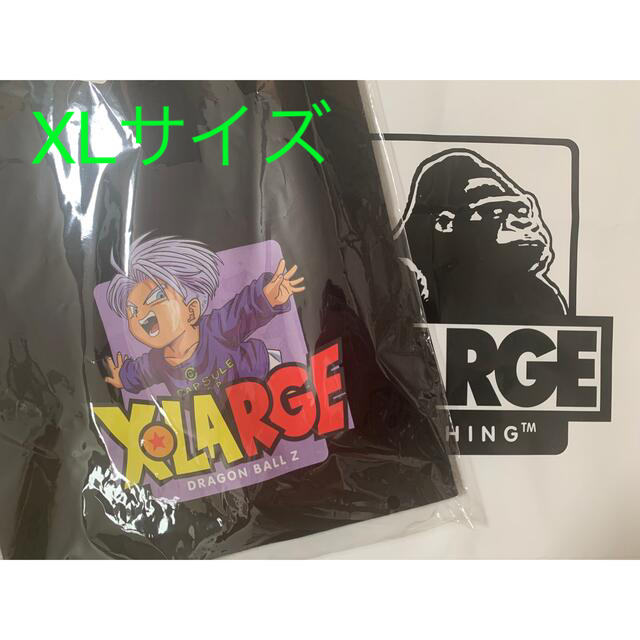 XLARGE ドラゴンボール コラボ トランクス 黒 XLサイズ