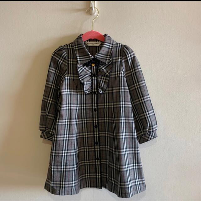 MY FAVORITE マイフェイバリット ワンピース 110 キッズ/ベビー/マタニティのキッズ服女の子用(90cm~)(ワンピース)の商品写真