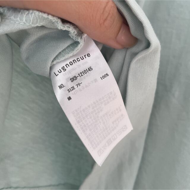 ややビッグシルエットTシャツ Lugnoncure 水色 sm2 レディースのトップス(Tシャツ(半袖/袖なし))の商品写真