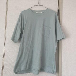 ややビッグシルエットTシャツ Lugnoncure 水色 sm2(Tシャツ(半袖/袖なし))