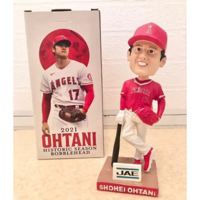 エンゼルス 大谷翔平 バブルヘッド フィギア人形 2022 4月8日