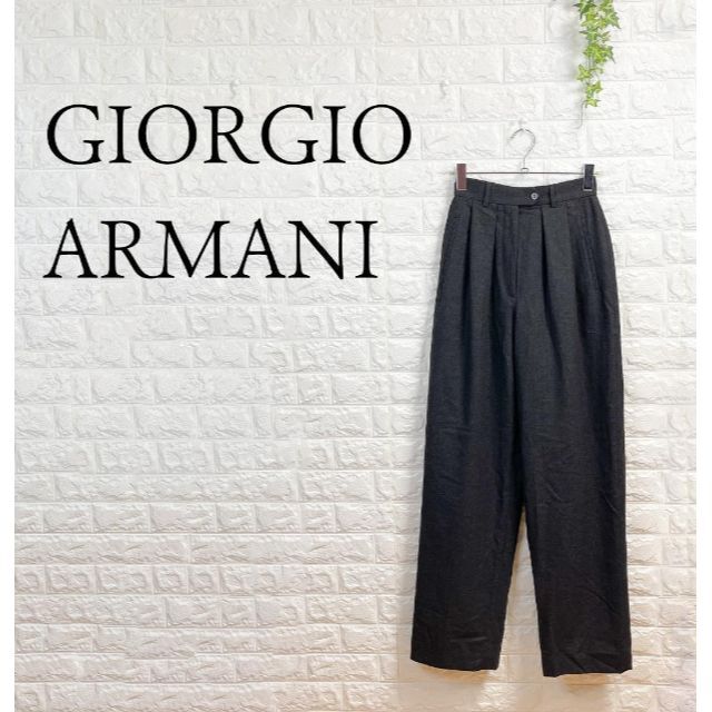 レア?!☆ ジョルジオアルマーニ レディース ウールパンツ Giorgio