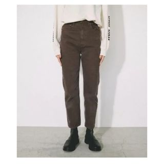 ブラックバイマウジー(BLACK by moussy)のブラックバイマウジーDRIP straight color pantsサイズ23(デニム/ジーンズ)