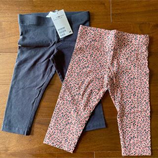 エイチアンドエム(H&M)の【新品未使用】H&M ミモレ丈　レギンス キッズ　100(パンツ/スパッツ)