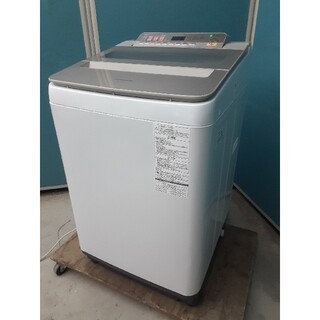 パナソニック(Panasonic)のパナソニック全自動洗濯機8.0kg エコナビ、泡洗浄　NA-FA80H5(洗濯機)