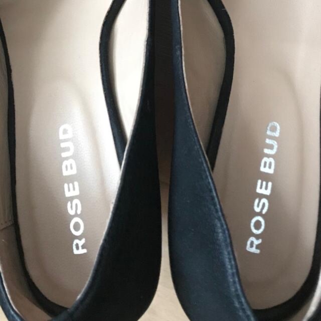 ROSE BUD(ローズバッド)の再値下げしました‼️ローズバッド　パンプス　オープントゥ　厚底　サイズ37 レディースの靴/シューズ(ハイヒール/パンプス)の商品写真