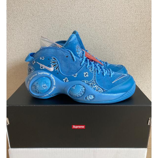 Supreme(シュプリーム)のSupreme Nike Zoom Air Flight 95 Blue メンズの靴/シューズ(スニーカー)の商品写真