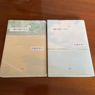 あきね様専用　一瞬の風になれ　第一部、第二部(文学/小説)