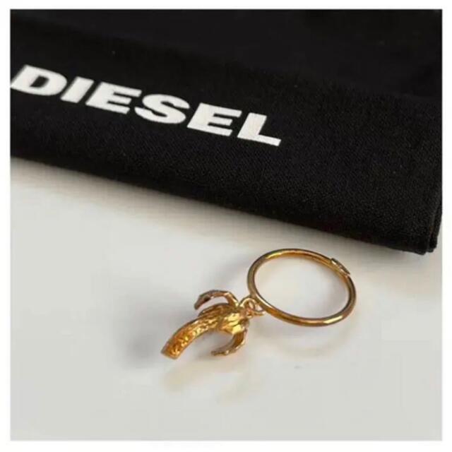 DIESEL(ディーゼル)の◇新品◆DIESEL ヤシの木モチーフ リング 指輪　アンティークゴールド レディースのアクセサリー(リング(指輪))の商品写真