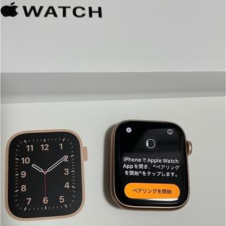 アップルウォッチ(Apple Watch)の美品Apple Watch SE 44mm GPS +Cellular セルラー(腕時計(デジタル))
