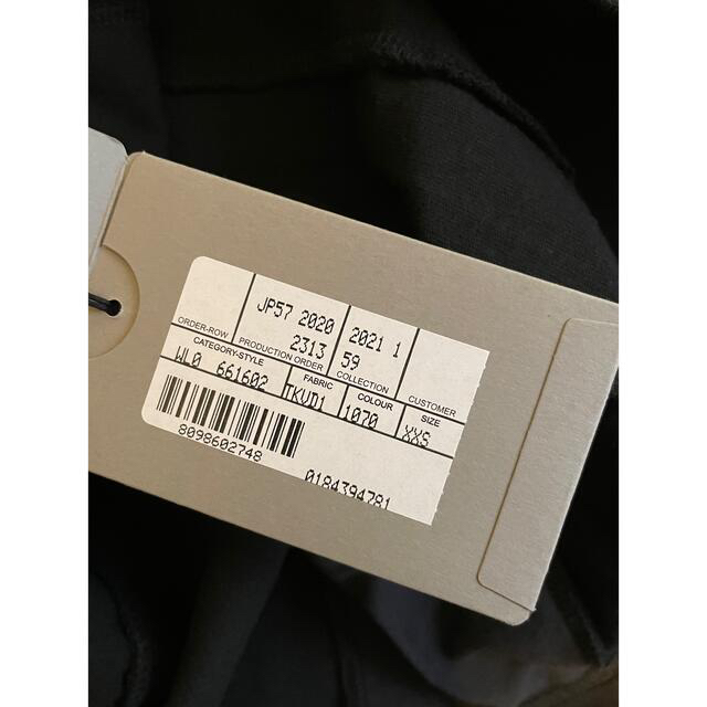 Balenciaga(バレンシアガ)の新品未使用 XXS バレンシアガ 青山限定 カットアップ Tシャツ 20AW メンズのトップス(Tシャツ/カットソー(半袖/袖なし))の商品写真