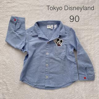 ディズニー(Disney)のディズニーランド　子供服　90 デニムシャツ(Tシャツ/カットソー)