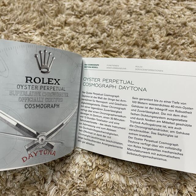 安い人気 ROLEX - ロレックス デイトナ 付属品一式 説明書 カード