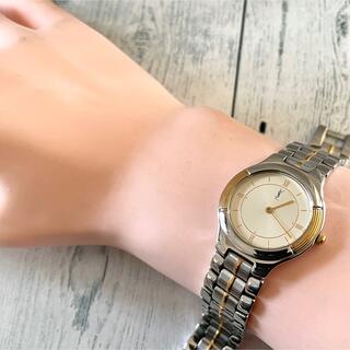 【稼働品】YVES SAINT LAURENT　メンズ腕時計　クォーツ　コンビ