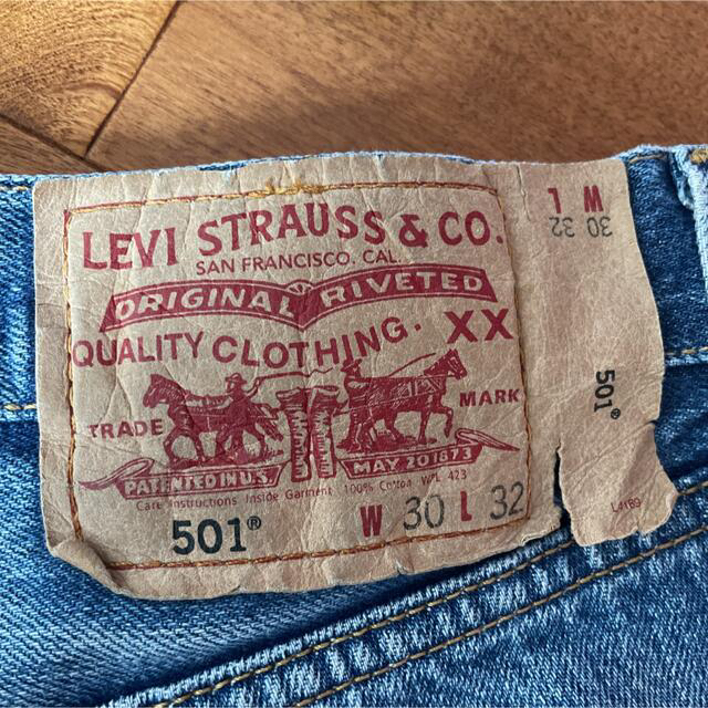 STUSSY(ステューシー)のパスタ様専用 限定モデルlevi's stussy  501 コラボデニム メンズのパンツ(デニム/ジーンズ)の商品写真