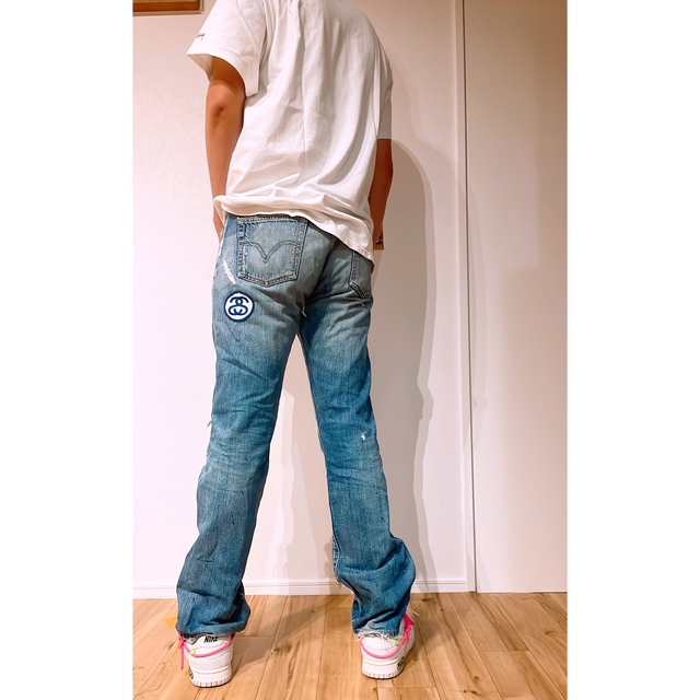 STUSSY(ステューシー)のパスタ様専用 限定モデルlevi's stussy  501 コラボデニム メンズのパンツ(デニム/ジーンズ)の商品写真