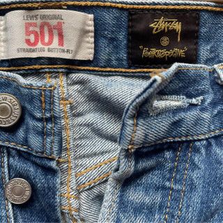 ステューシー(STUSSY)のパスタ様専用 限定モデルlevi's stussy  501 コラボデニム(デニム/ジーンズ)