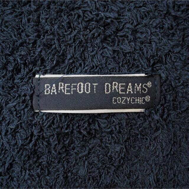 BAREFOOT DREAMS(ベアフットドリームス)の【良品】BAREFOOT DREAMS ネイビー ブランケット 503  インテリア/住まい/日用品の寝具(毛布)の商品写真