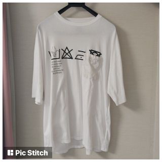 ステュディオス(STUDIOUS)のSTUDIOUS ステュディオス ケアラベルアイコンポケットTシャツ カットソー(Tシャツ/カットソー(半袖/袖なし))