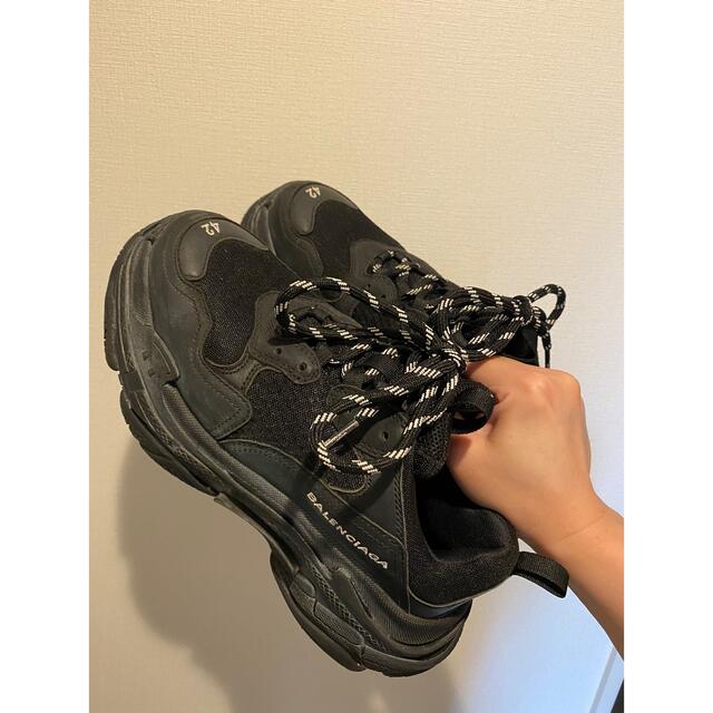 Balenciaga(バレンシアガ)のBALENCIAGA balenciaga バレンシアガ トリプルエス 42 黒 メンズの靴/シューズ(スニーカー)の商品写真