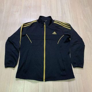 アディダス(adidas)の即発送 adidas アディダス キッズ 150 ジャージ ブラック ゴールド(その他)