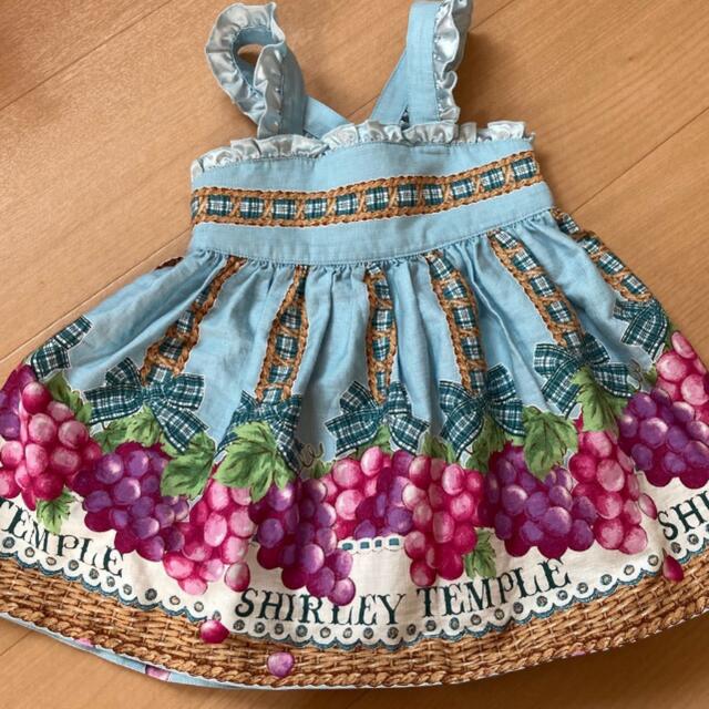 ファッションの シャーリーテンプル セット ぶどうバスケット