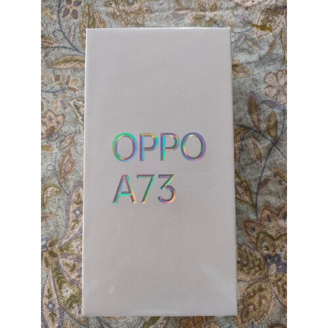 OPPO - 【新品未開封】OPPO A73 ネービー ブルーの通販 by レイエス's 
