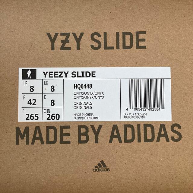 adidas YEEZY SLIDE  "Onyx" 26.5cm