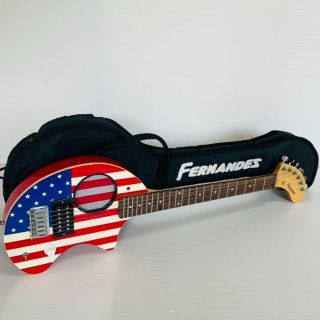 フェルナンデス(Fernandes)の【訳あり美品】zo-3 FERNANDES フェルナンデス アメリカ国旗 希少品(エレキギター)