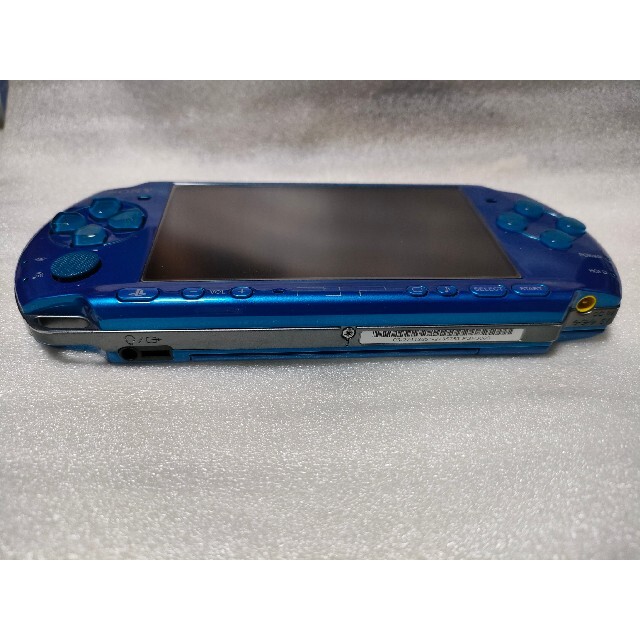 PSP3000ブルー エンタメ/ホビーのゲームソフト/ゲーム機本体(携帯用ゲーム機本体)の商品写真