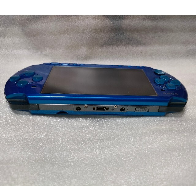 PSP3000ブルー エンタメ/ホビーのゲームソフト/ゲーム機本体(携帯用ゲーム機本体)の商品写真