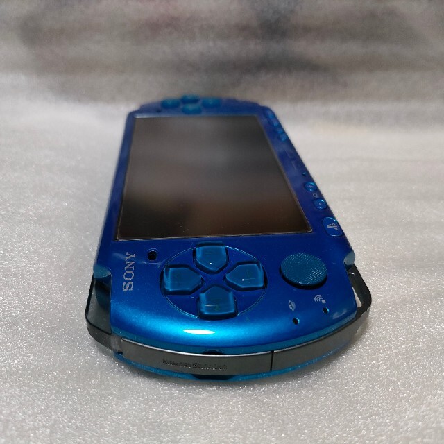 PSP3000ブルー エンタメ/ホビーのゲームソフト/ゲーム機本体(携帯用ゲーム機本体)の商品写真