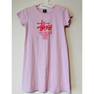 ステューシー(STUSSY)のTシャツワンピース(ワンピース)