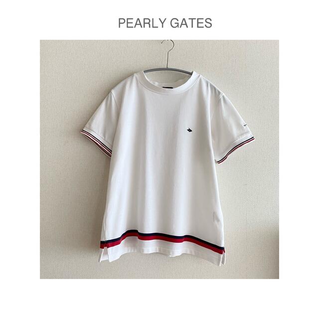 PEARLY GATES(パーリーゲイツ)のPEARLY GATES ☆ パーリーゲイツ  Tシャツ　カットソー レディースのトップス(Tシャツ(半袖/袖なし))の商品写真