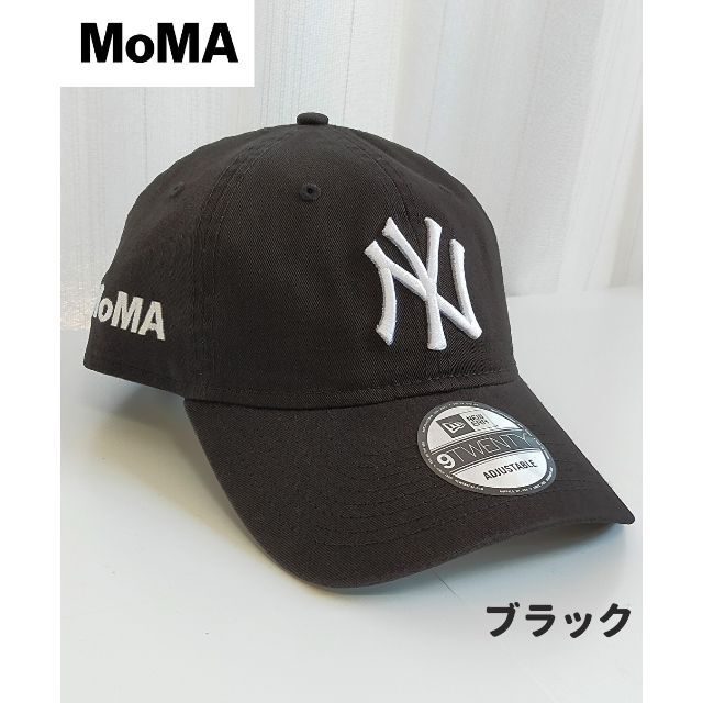 コットン100%カラー【MOMA】ニューヨーク・ヤンキース　9TWENTY　ブラック　黒