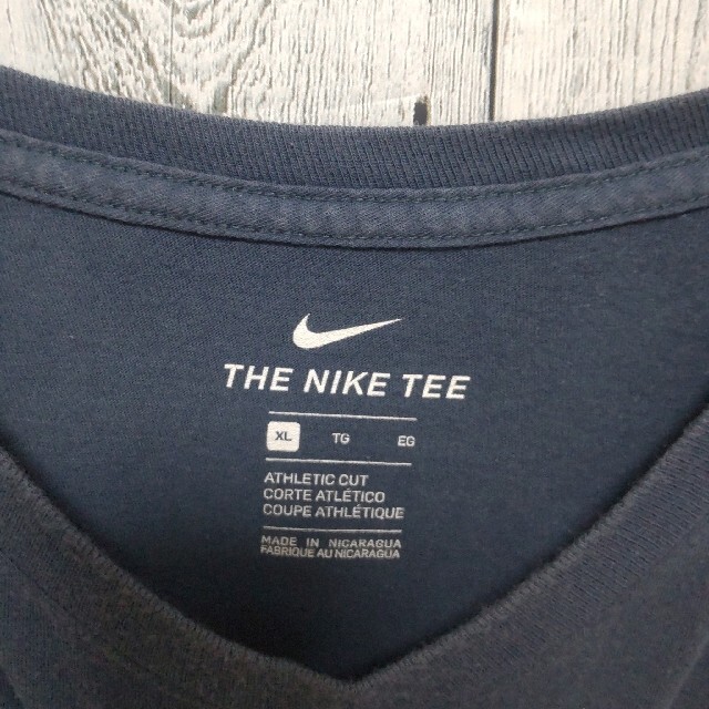 NIKE(ナイキ)の【希少カラー】NIKE ナイキ ビッグロゴプリント Tシャツ アースカラー メンズのトップス(Tシャツ/カットソー(半袖/袖なし))の商品写真