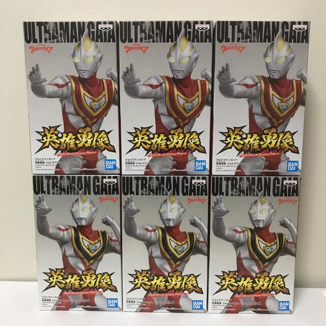 ウルトラマンガイア　英雄勇像　V1 V2フィギュア　計6個セット