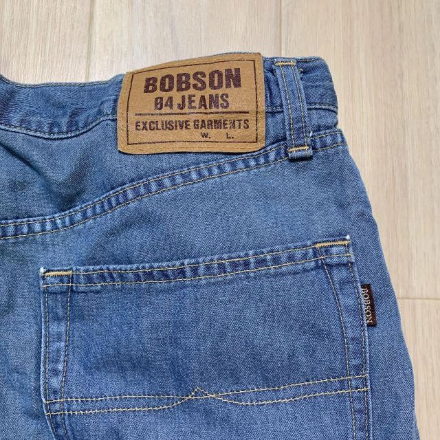 即発送 BOBSON 04jeans ジーンズ デニム ワイド パンツ ズボン