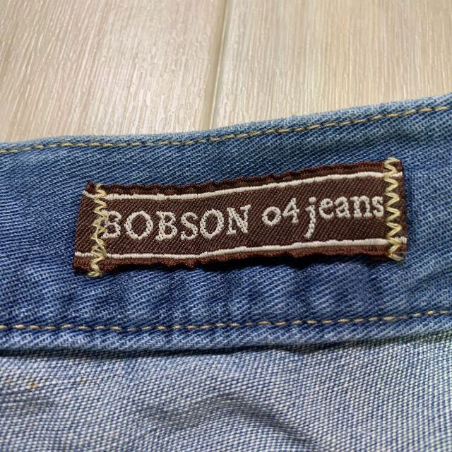 即発送 BOBSON 04jeans ジーンズ デニム ワイド パンツ ズボン