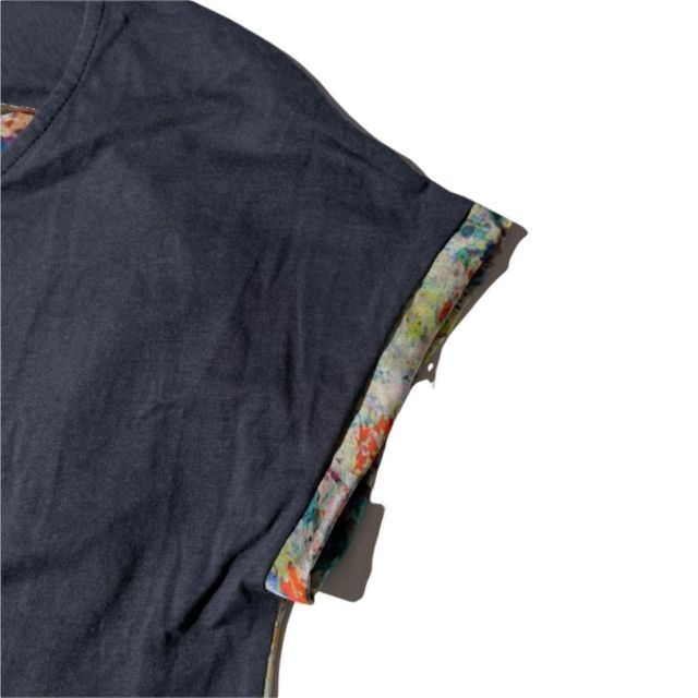 LUCA(ルカ)の美品ルカレディラックルカ デザインプルオーバーカットソー トップス グレー F レディースのトップス(Tシャツ(半袖/袖なし))の商品写真
