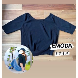 エモダ(EMODA)のEMODA トップス 2way Fサイズ(Tシャツ(半袖/袖なし))