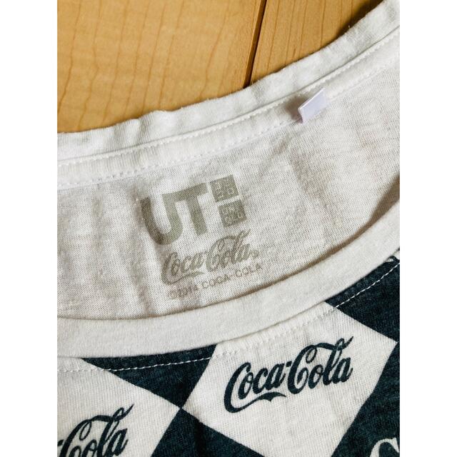 コカ・コーラ(コカコーラ)のユニクロ■コカコーラTシャツ レディースのトップス(Tシャツ(半袖/袖なし))の商品写真