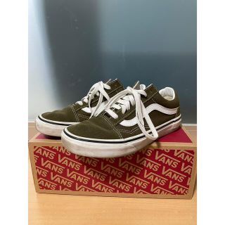 ヴァンズ(VANS)のvans オールドスクール　カーキ　24cm(スニーカー)