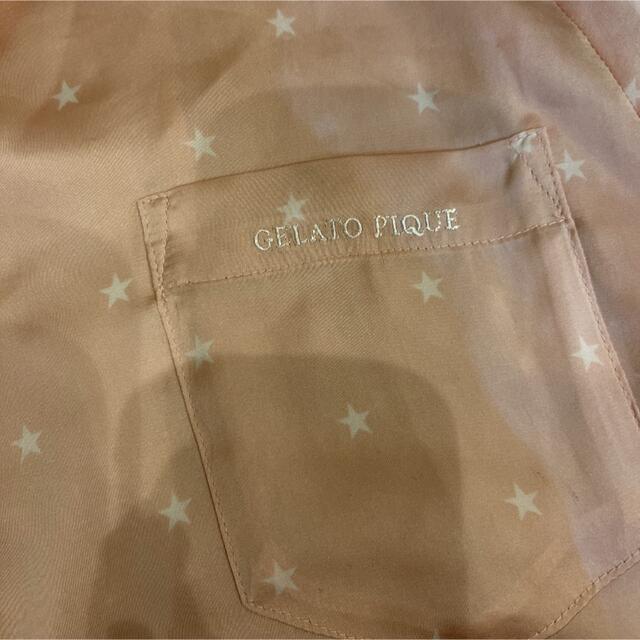 gelato pique(ジェラートピケ)のジェラピケ　星柄　セットアップ レディースのルームウェア/パジャマ(ルームウェア)の商品写真