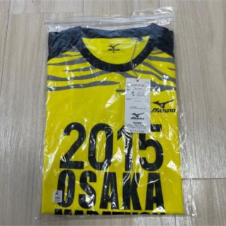 ミズノ(MIZUNO)の【新品未使用！】ミズノ 大阪マラソン 2015 記念Tシャツ MIZUNO(トレーニング用品)